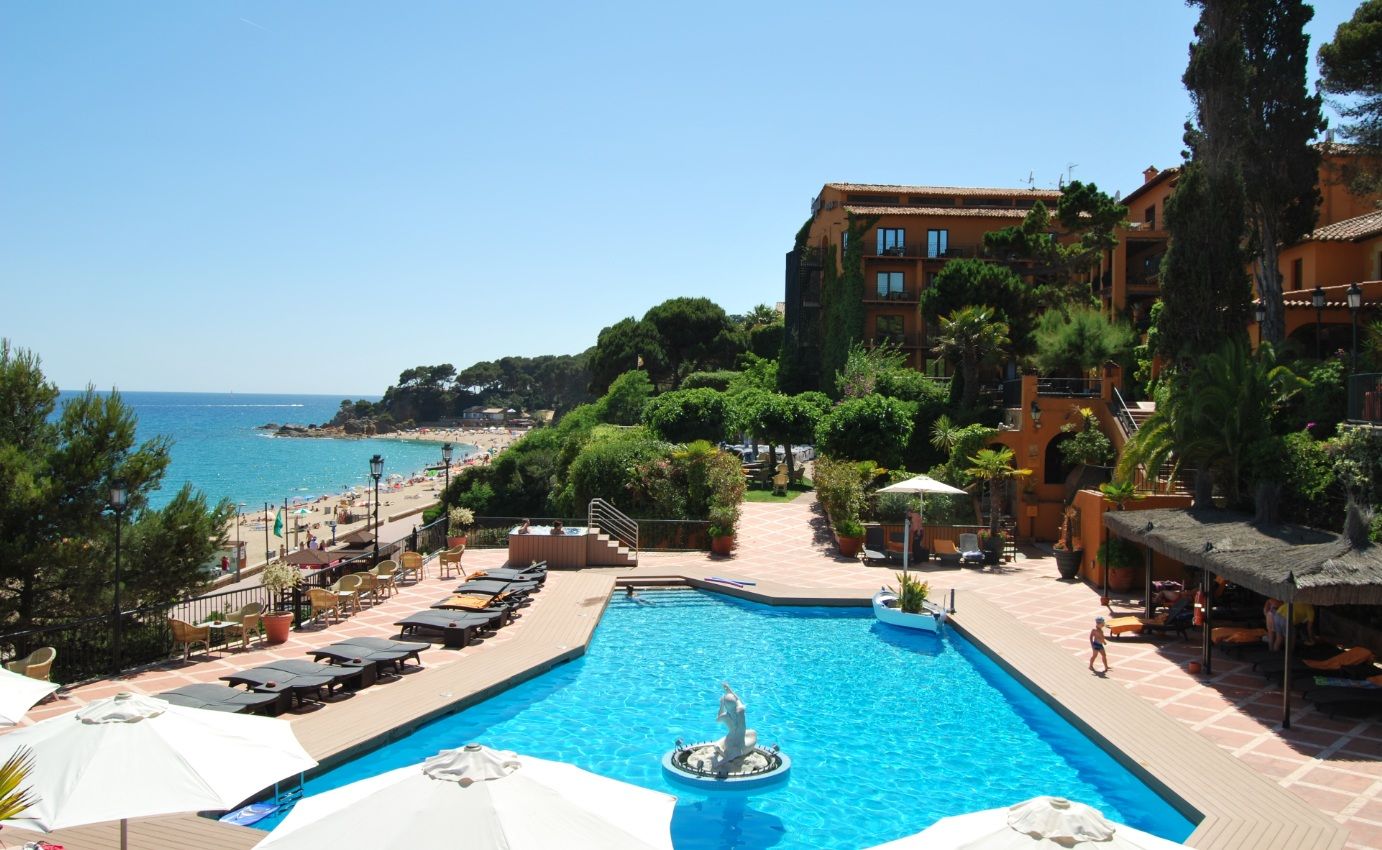 Rigat Park & Spa Hotel Lloret de Mar Exteriör bild