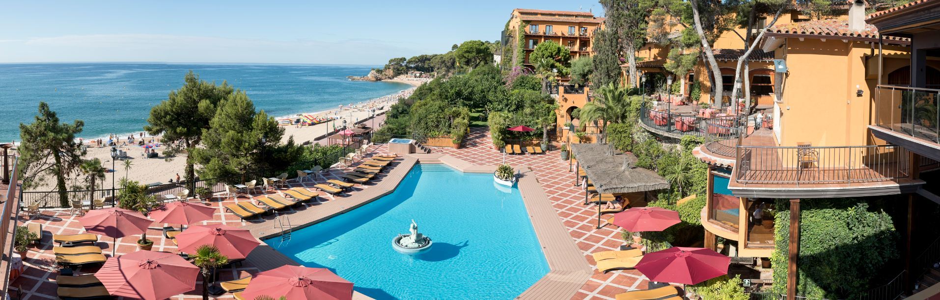 Rigat Park & Spa Hotel Lloret de Mar Exteriör bild